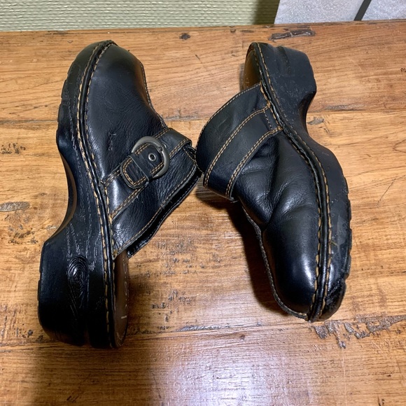 Born Concept Excellent Condition Black Mules - Picture 3 of 5